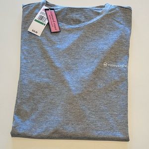 NWT Men’s Gray Vineyard Vines Short Sleeve Tee Shirt, Large